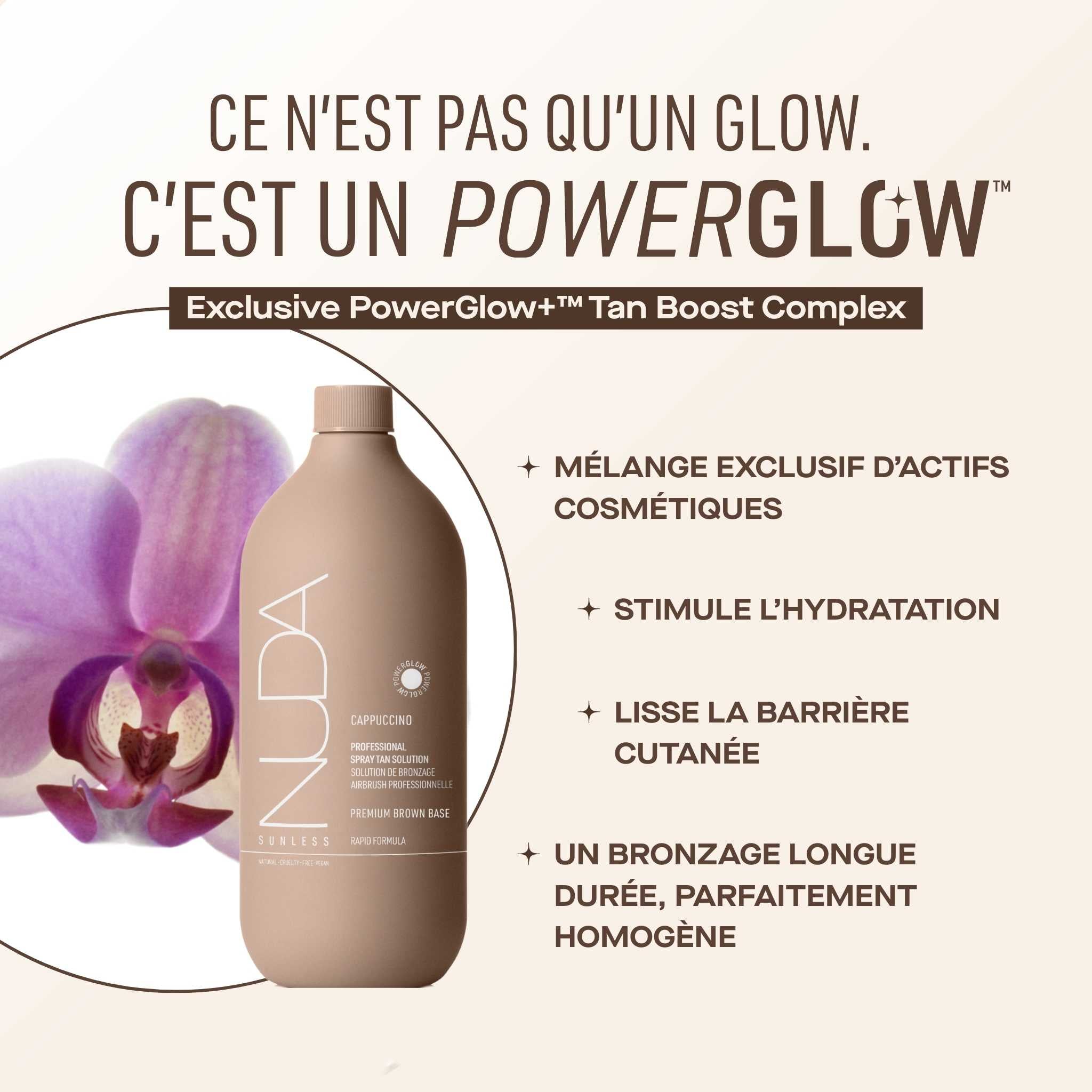 Spray Tan PowerGlow (French)