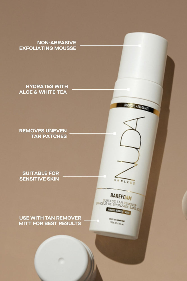 BareFoam - Sunless Tan Remover