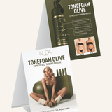 Tent Card - ToneFoam Olive