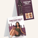 Tent Card - ToneFoam Violet