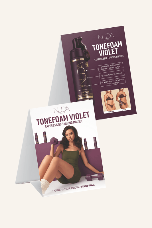 Affiche 3 dimensions - ToneFoam - Violette