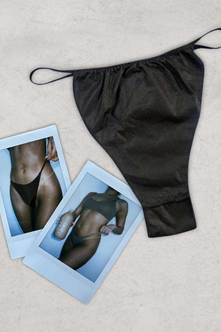 Culotte Tanga Jetable - Paquet de 50